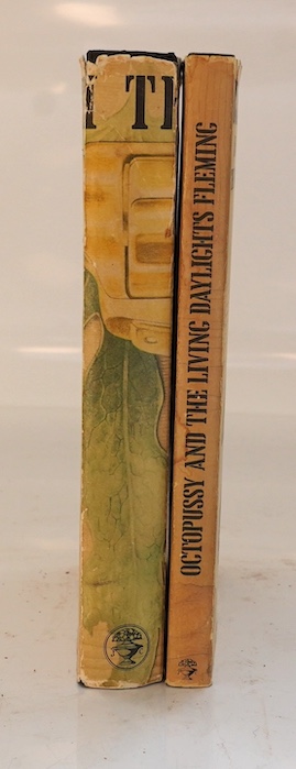 Fleming, Ian - The Man with the Golden Gun. 1st edition (first issue, second state). half title; black cloth with gilt lettered spine; green and white smoke / fibre patterned e/ps., in d/wrapper.